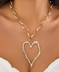 Gold Heart Necklace