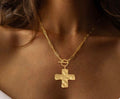 Gold Cross Necklace