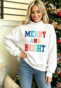 Women's Merry and Bright Sweatshirt