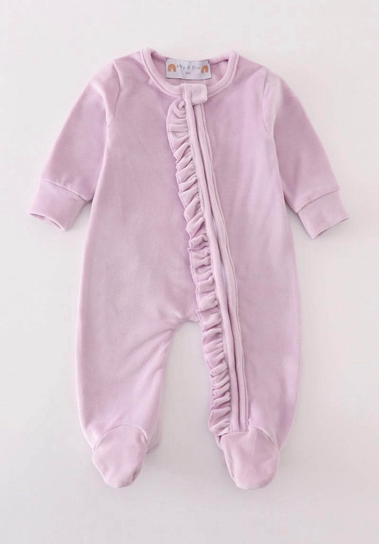 Girl's Purple Velure Onesie