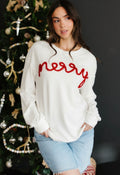 Women's Tinsel Merry Sweatshirt