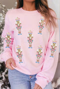 Women's Sequin Nutcracker Sweatshirt