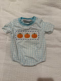 Kid's Blue and White Gingham Bubble