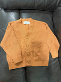 Girl's Caramel Cardigan