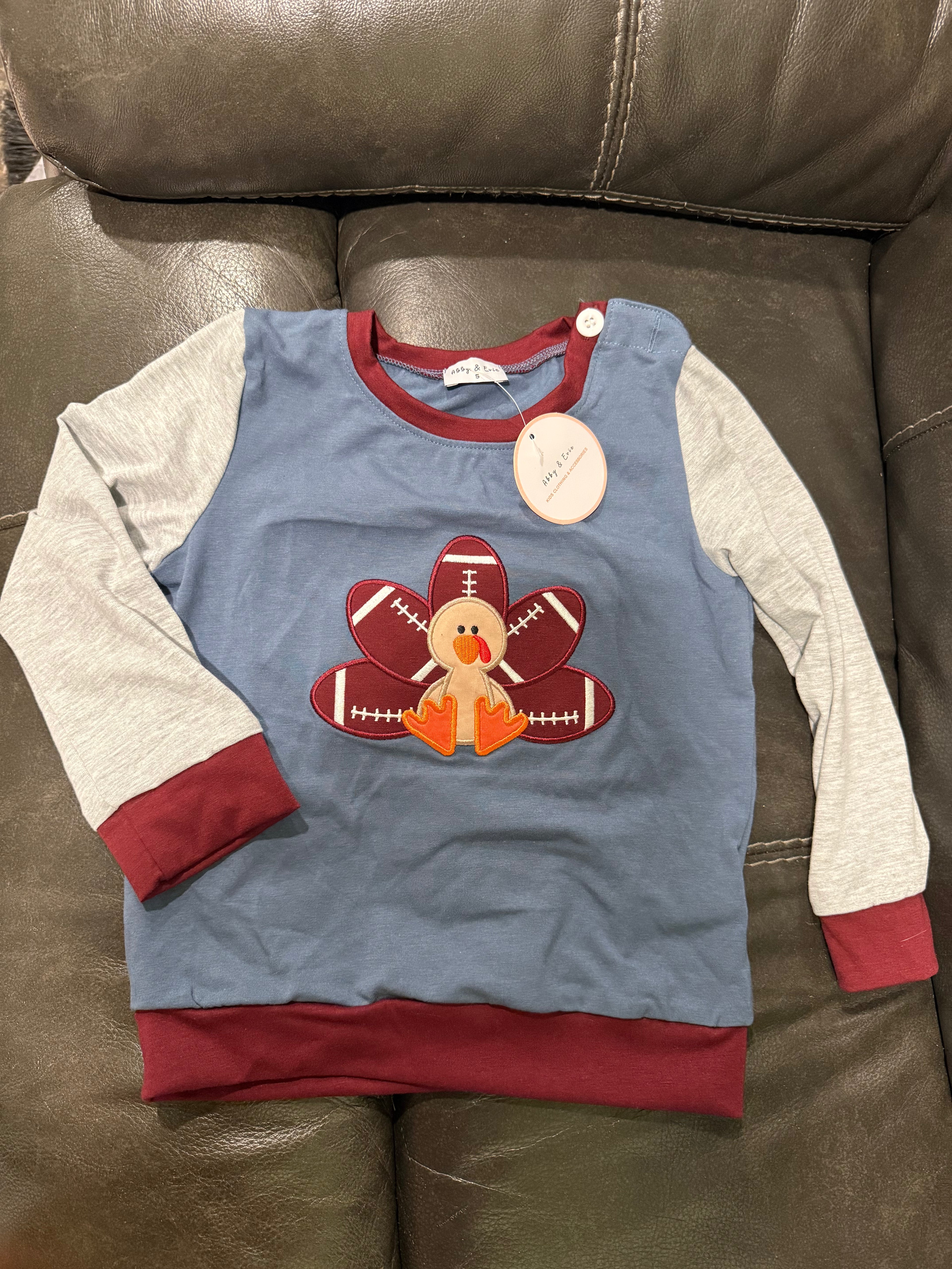 Boy's Football Turkey Shirt
