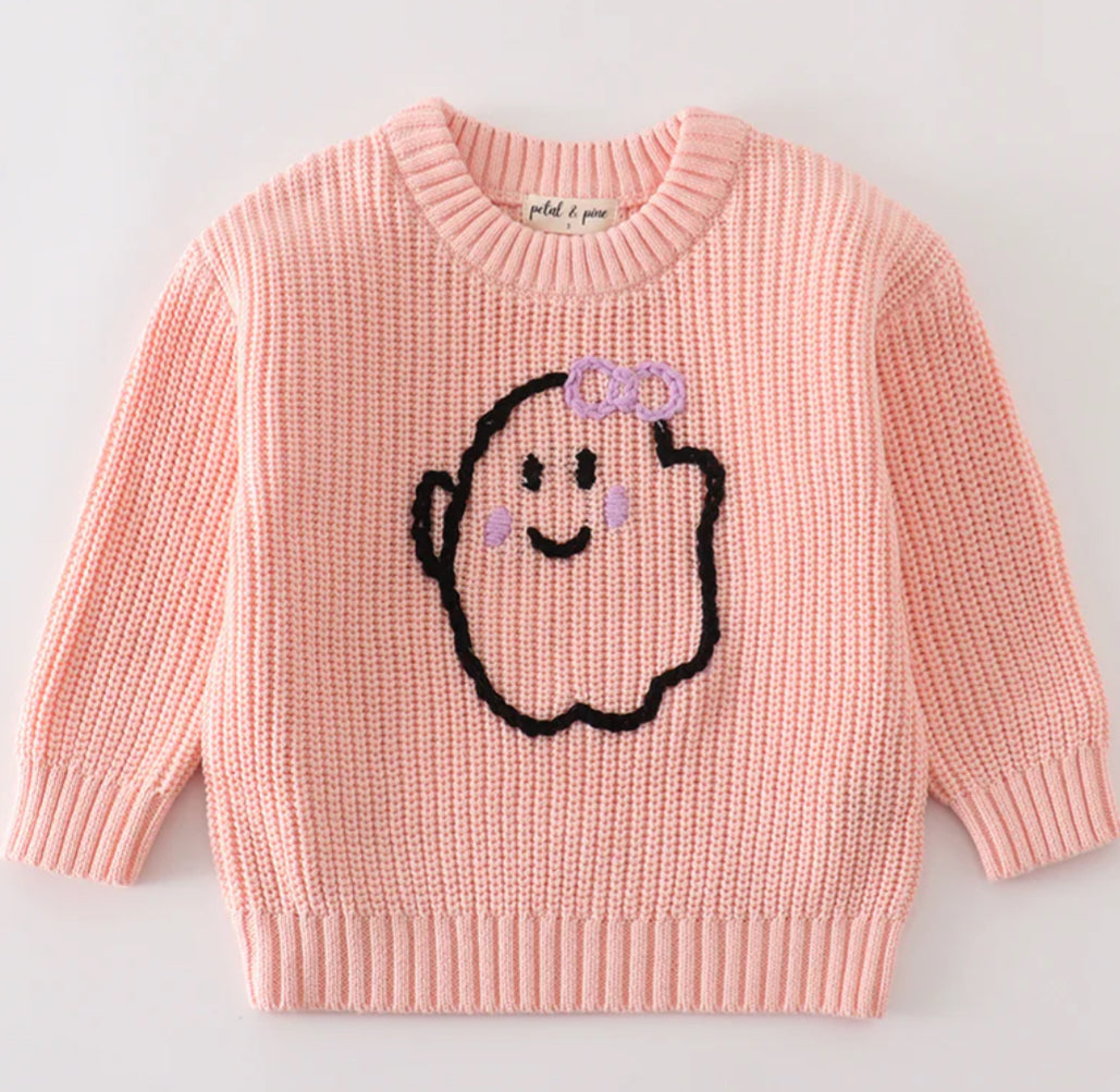 Girl's Ghost Sweater