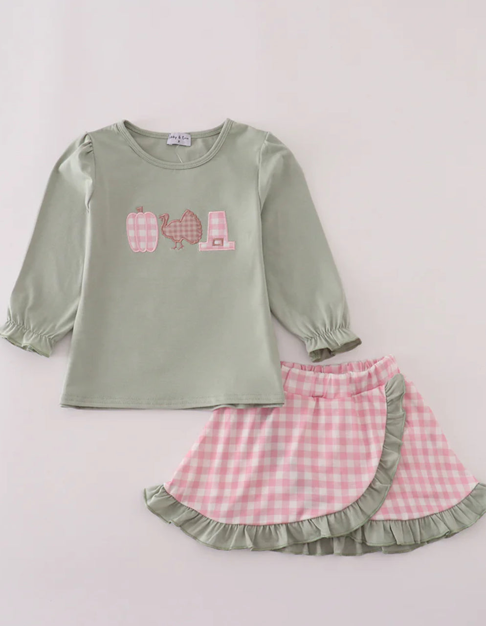 Girl's Thanksgiving Set