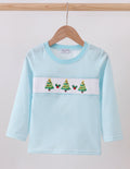 Kid's Smocked Tree Shirt