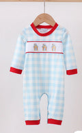 Kid's Embroidered Gingerbread Onesie