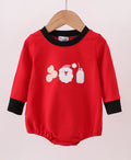 Kid's Embroidered Milk and Cookies Bubble