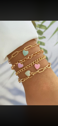 Heart Bracelet Set