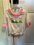 Girl's Embroidered Tree Bubble