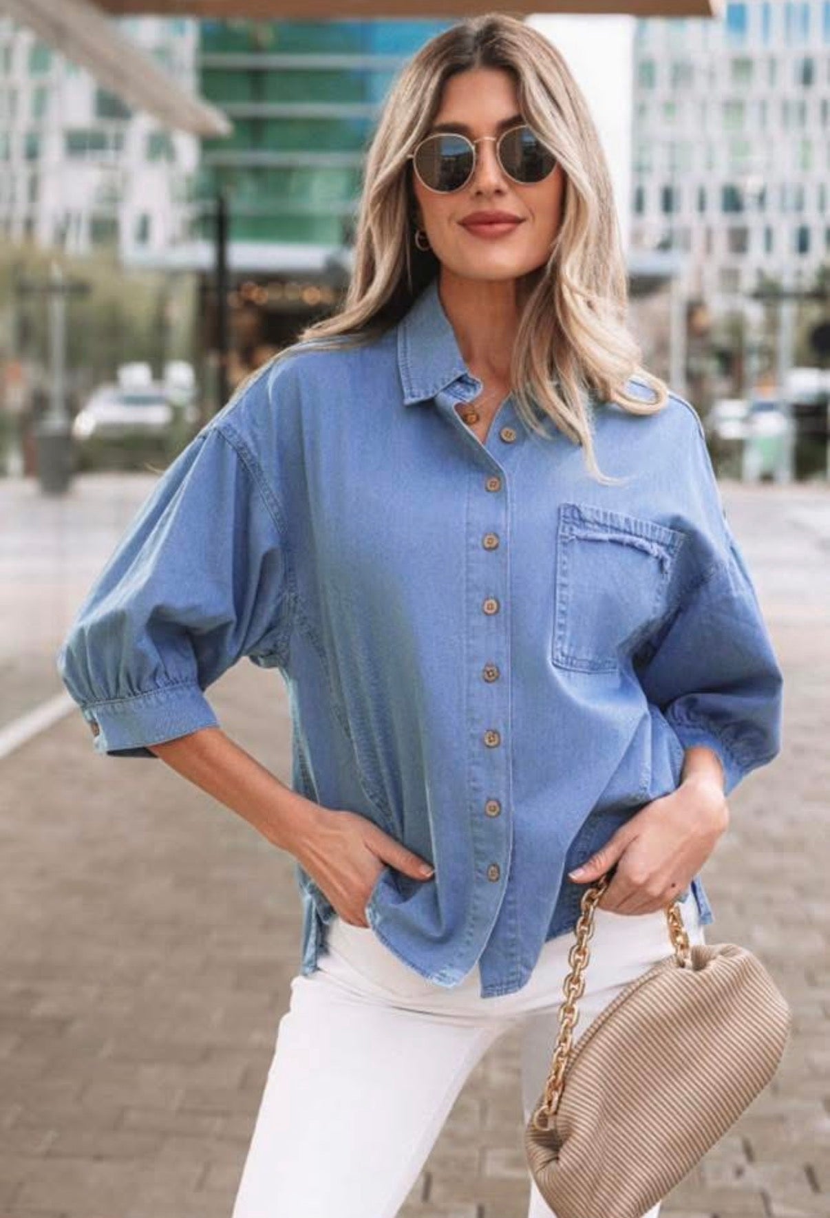 Women's Jean Shirt
