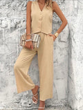 Women's Tan Tank Set