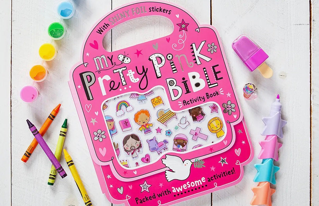 My Pretty Pink Bible Book