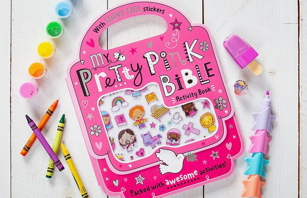 My Pretty Pink Bible Book