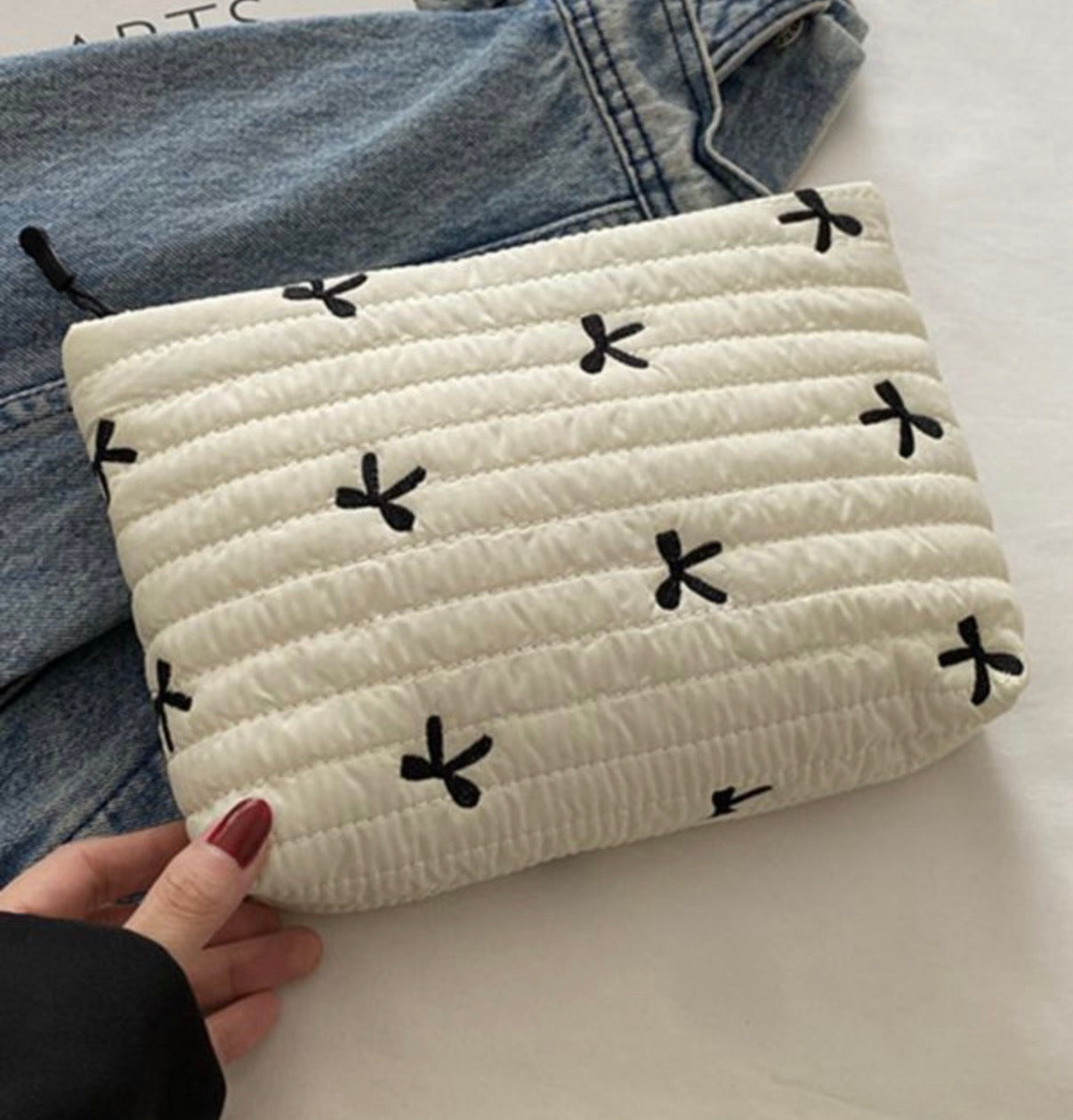 Bow Cosmetic Bag