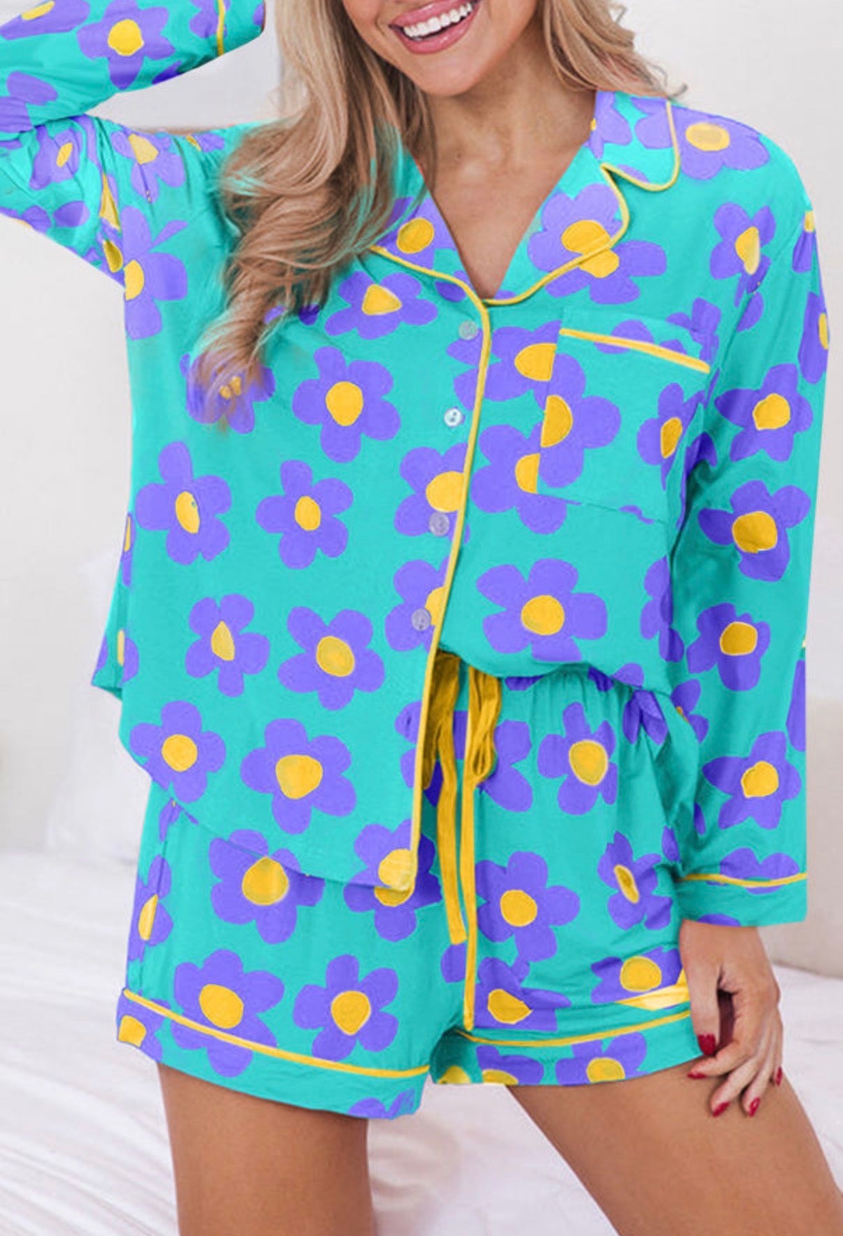 Women's Floral Pajamas