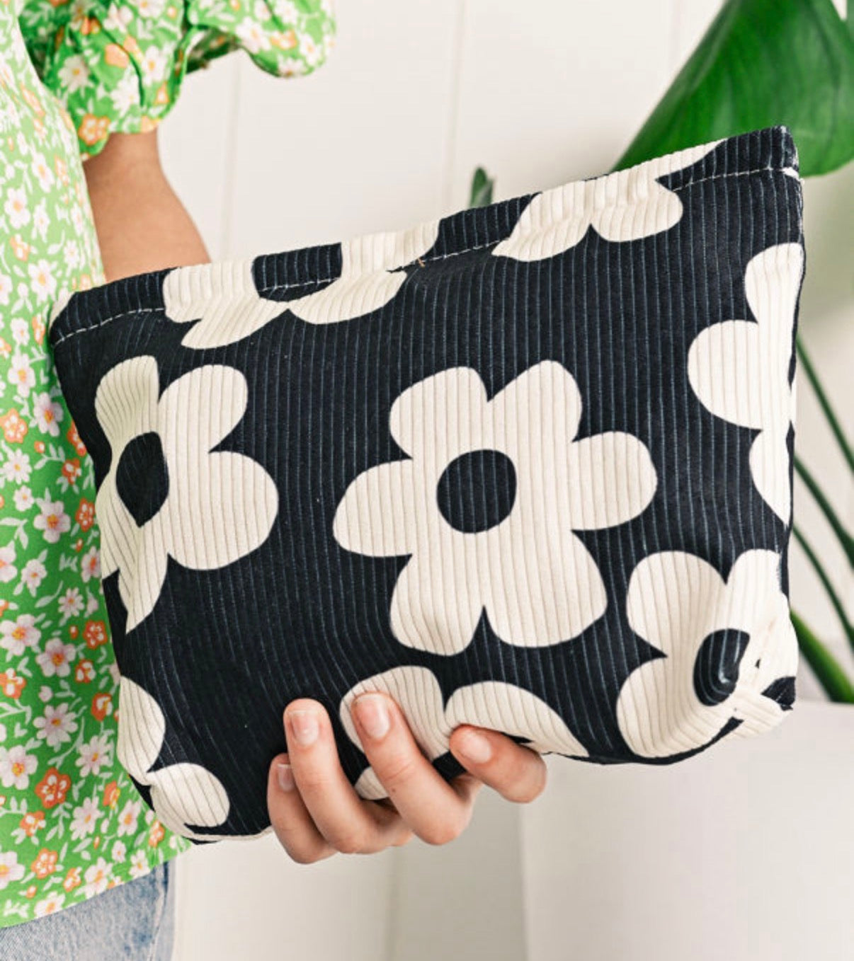 Flower Cosmetic Bag
