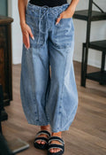 Women's Barrel Tie Jeans Jeans