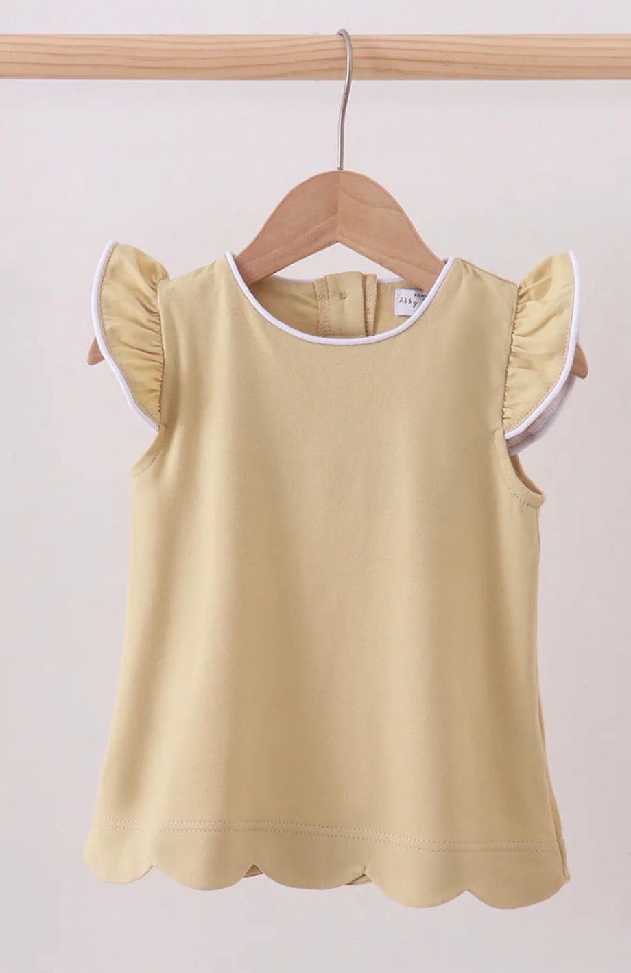 Girl's Yellow Shirt