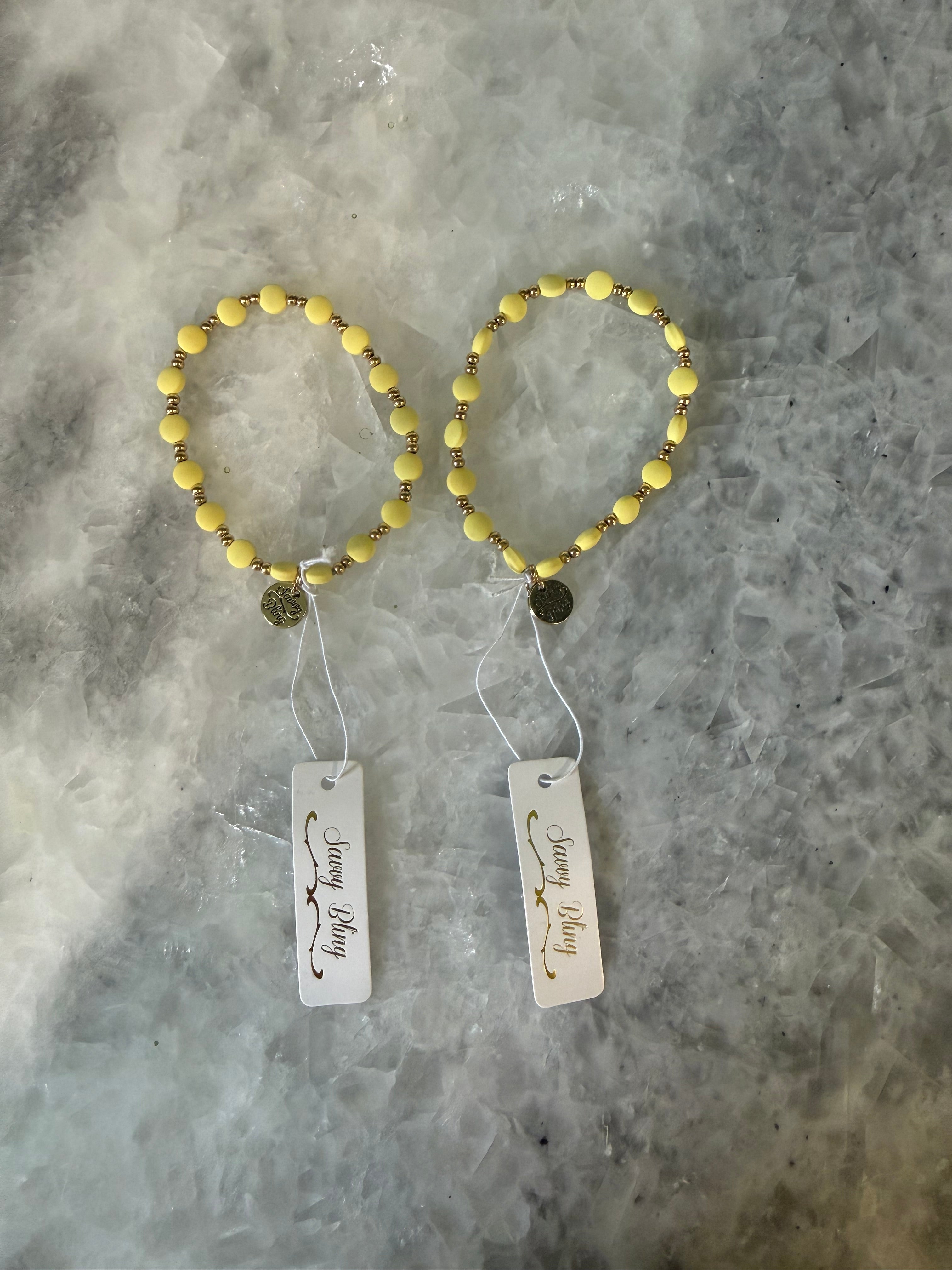 Yellow Bracelets