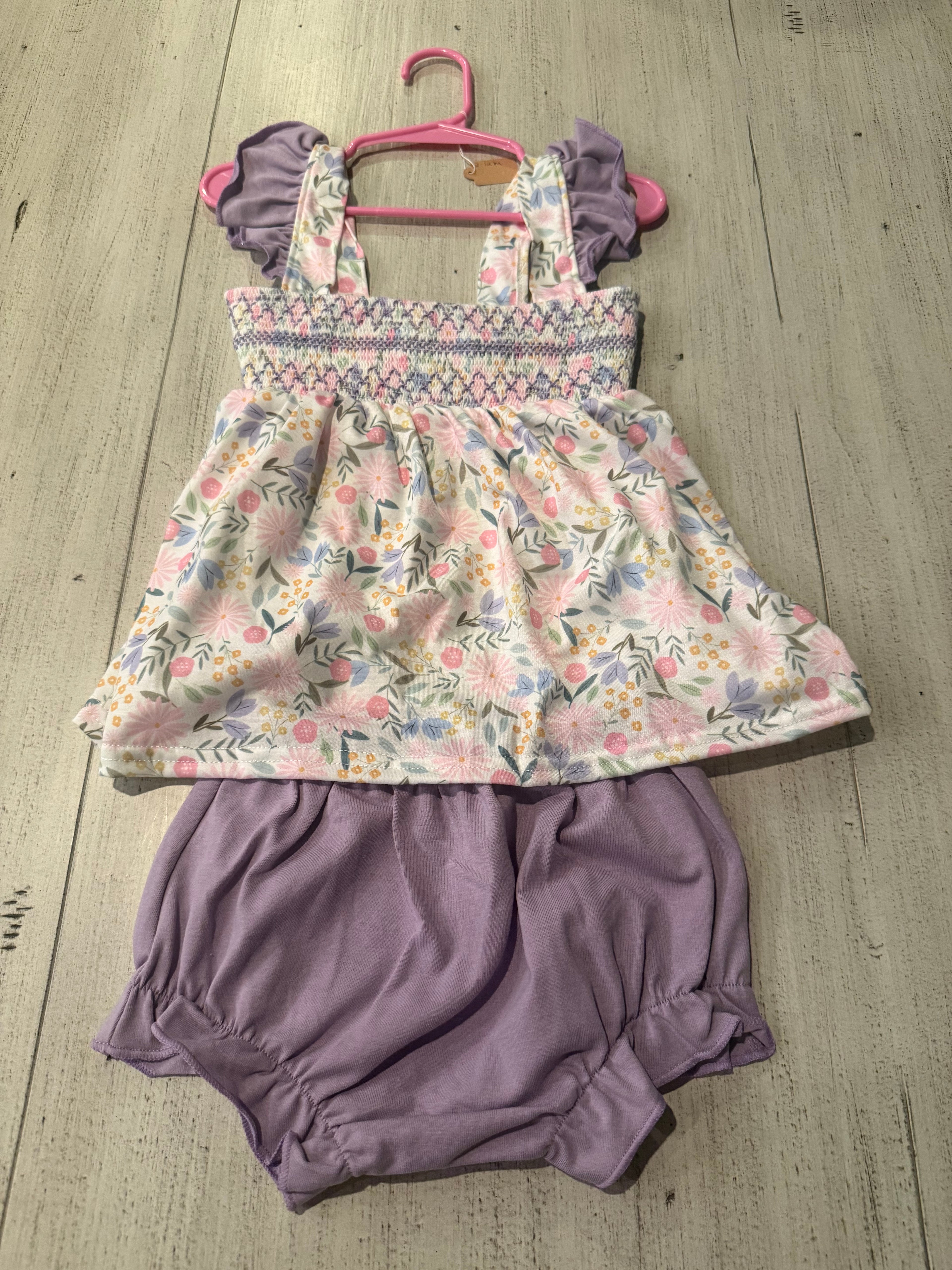 Girl's Floral Set