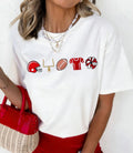 Women's Football Themed Shirt