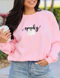 Women's Pink Spooky Sweatshirt