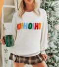 Women's Ho Ho Ho/Merry Christmas Sweater