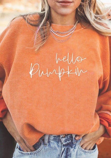 Women's Hello Pumpkin Sweatshirt