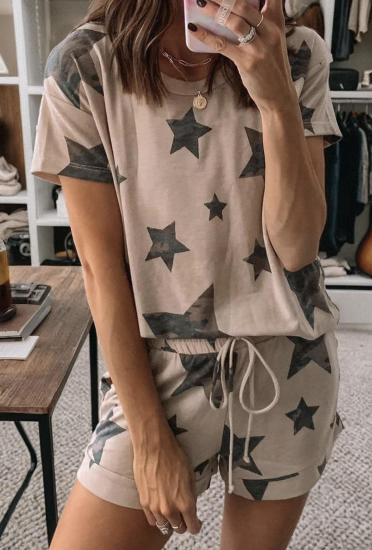 Women's Star Camo Set