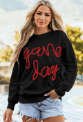 Black Game Day Sweatshirt