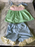 Girl's Striped Set