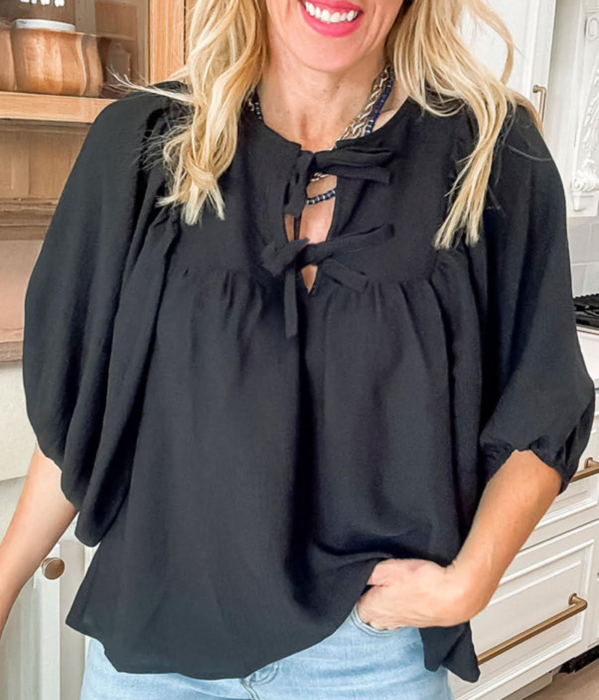 Black Tie Shirt