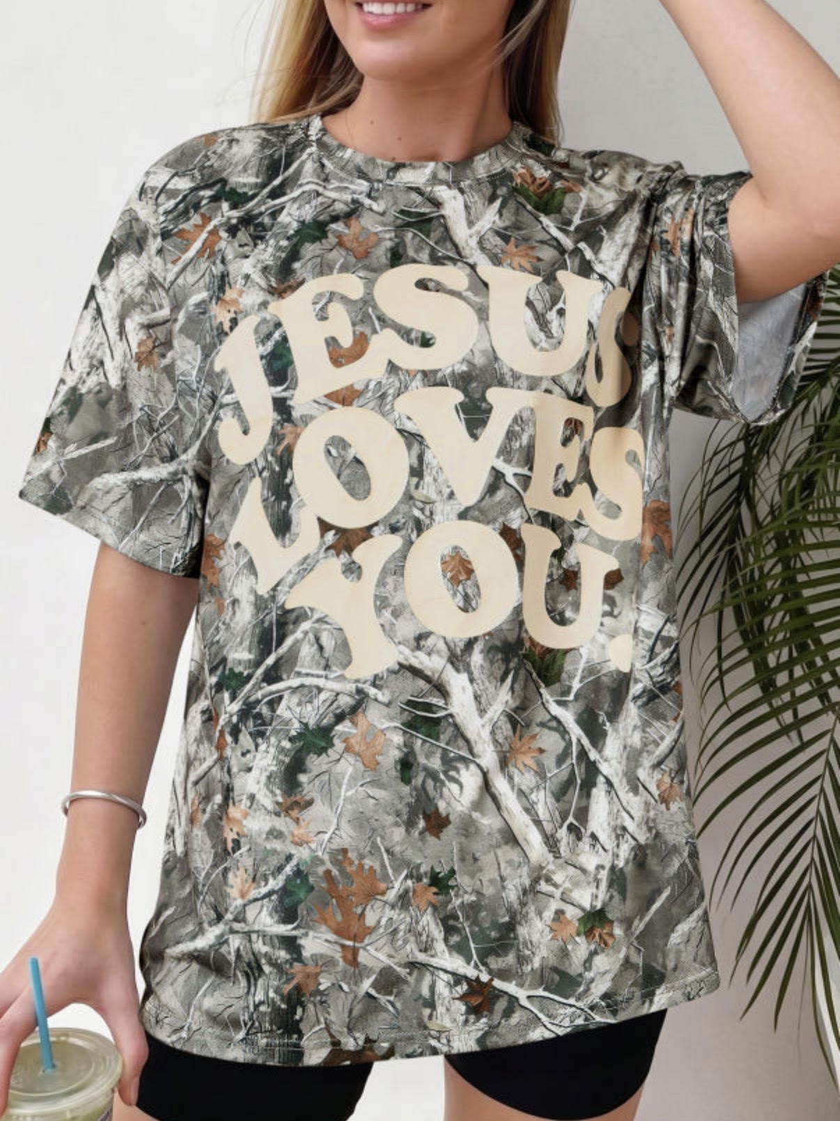 Women's Jesus Loves You Shirt