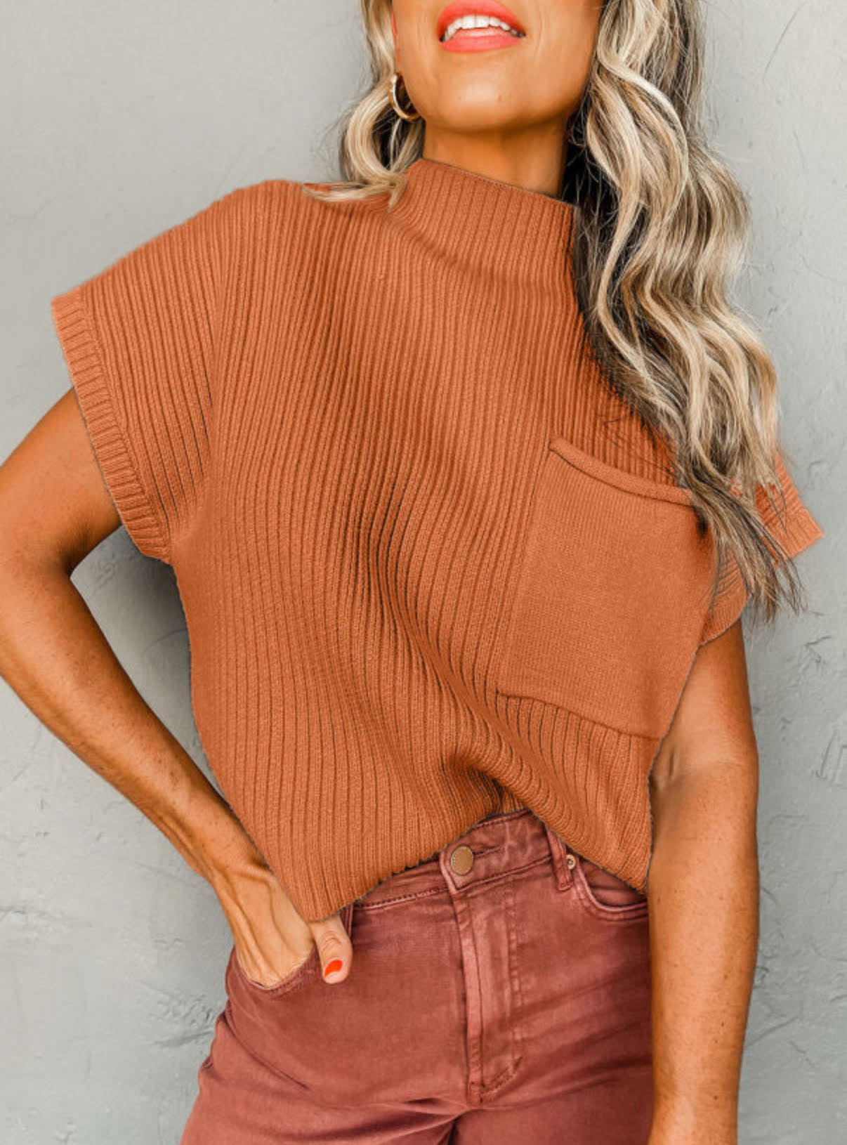 Rust Sweater
